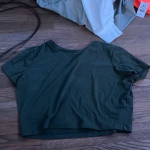 This shirt is from the target brand Wild Fable. It’s size L and is camp green.